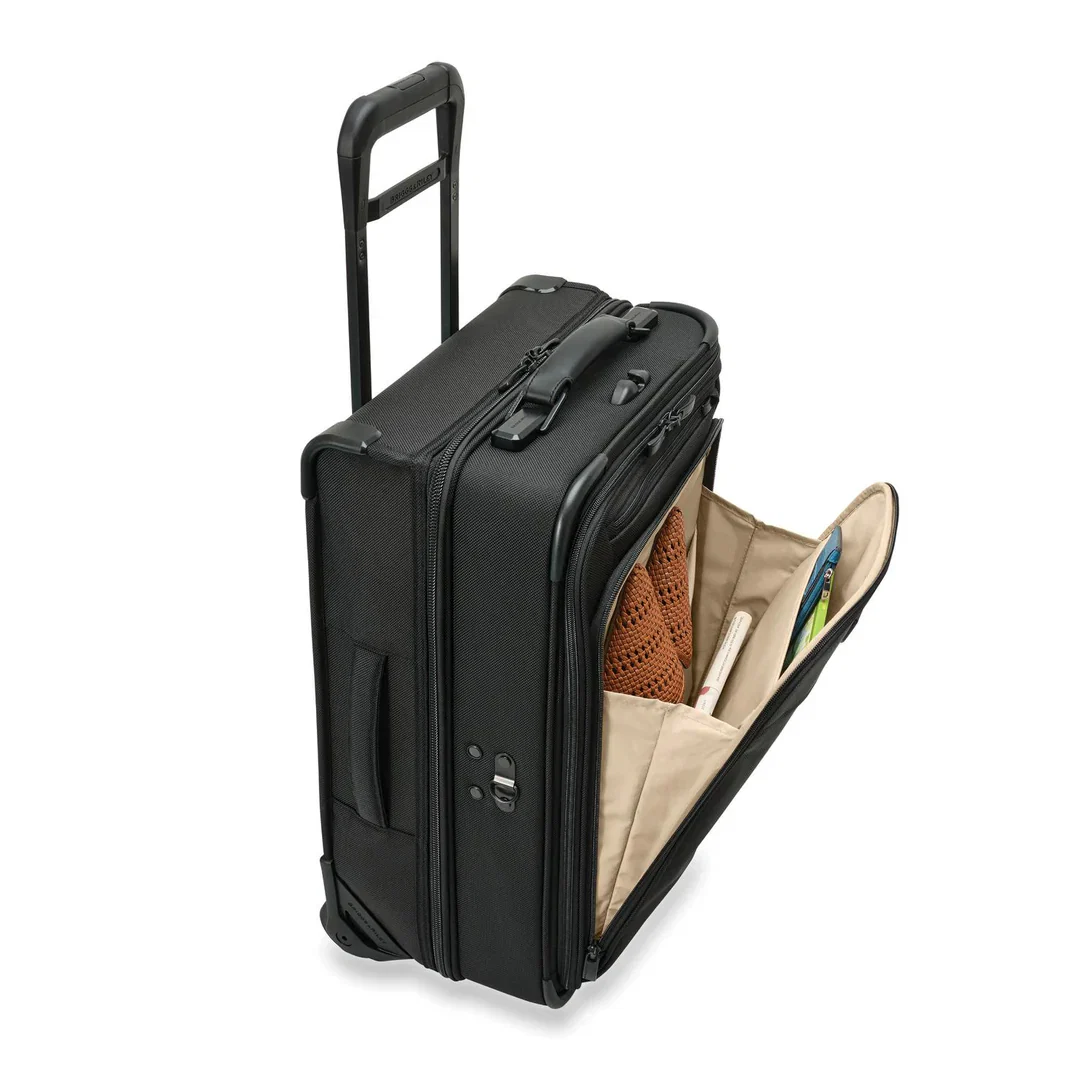 Briggs & Riley Baseline 22" Carry-On 2 Wheel Garment Bag - Black - Image 7