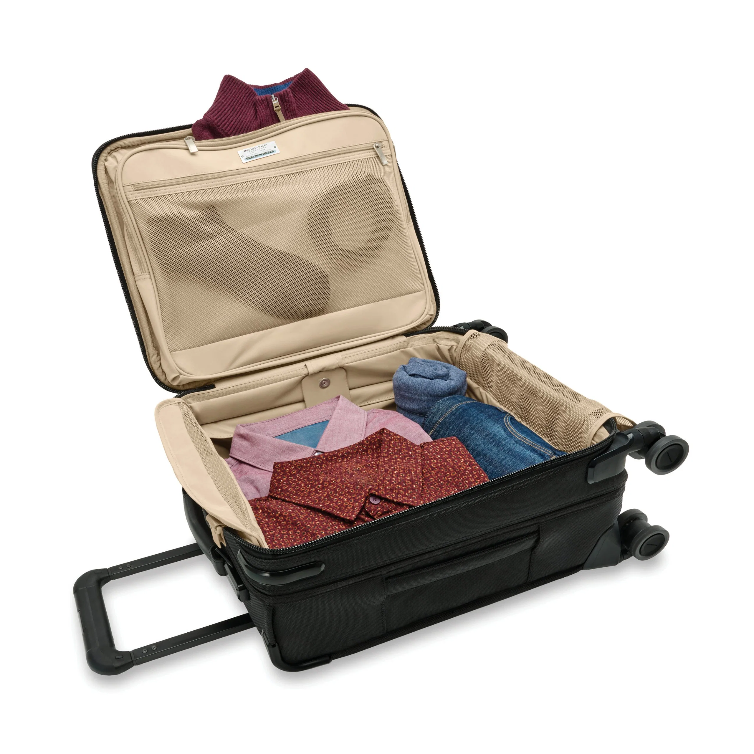 Briggs & Riley Baseline Compact Carry-On Spinner - Black - Image 5