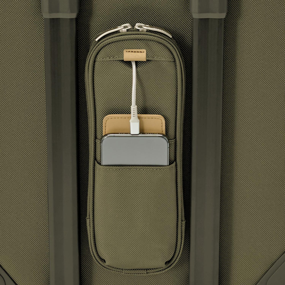 Briggs & Riley Baseline Essential 22" Carry-On Expandable Spinner - Olive - Image 16