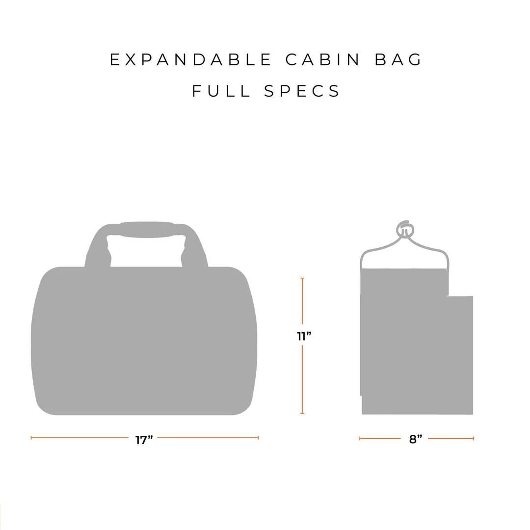 Briggs & Riley Baseline Expandable Cabin Bag - Navy - Image 17