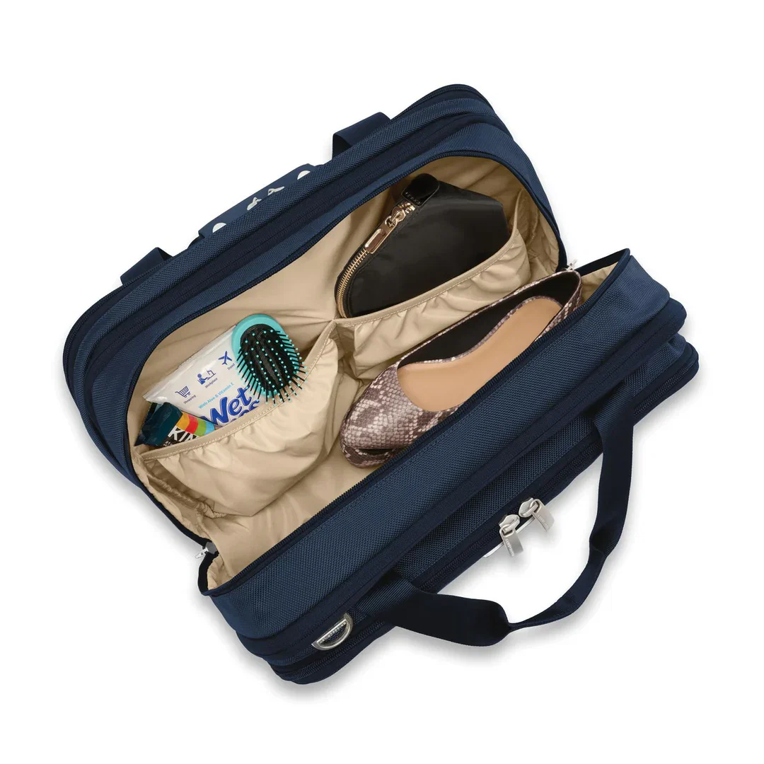 Briggs & Riley Baseline Expandable Cabin Bag - Navy - Image 6