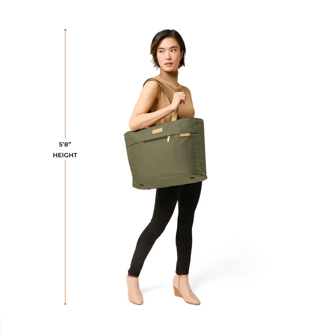 Briggs & Riley Baseline Traveler Tote - Olive - Image 3