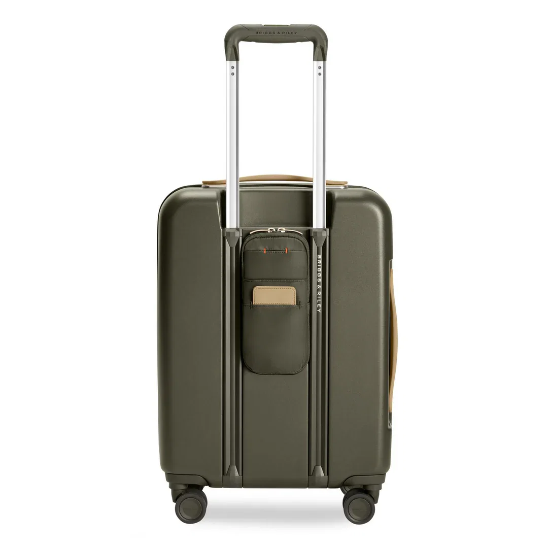Briggs & Riley Sympatico 3.0 Global Carry-On Expandable Spinner - Olive - Image 3