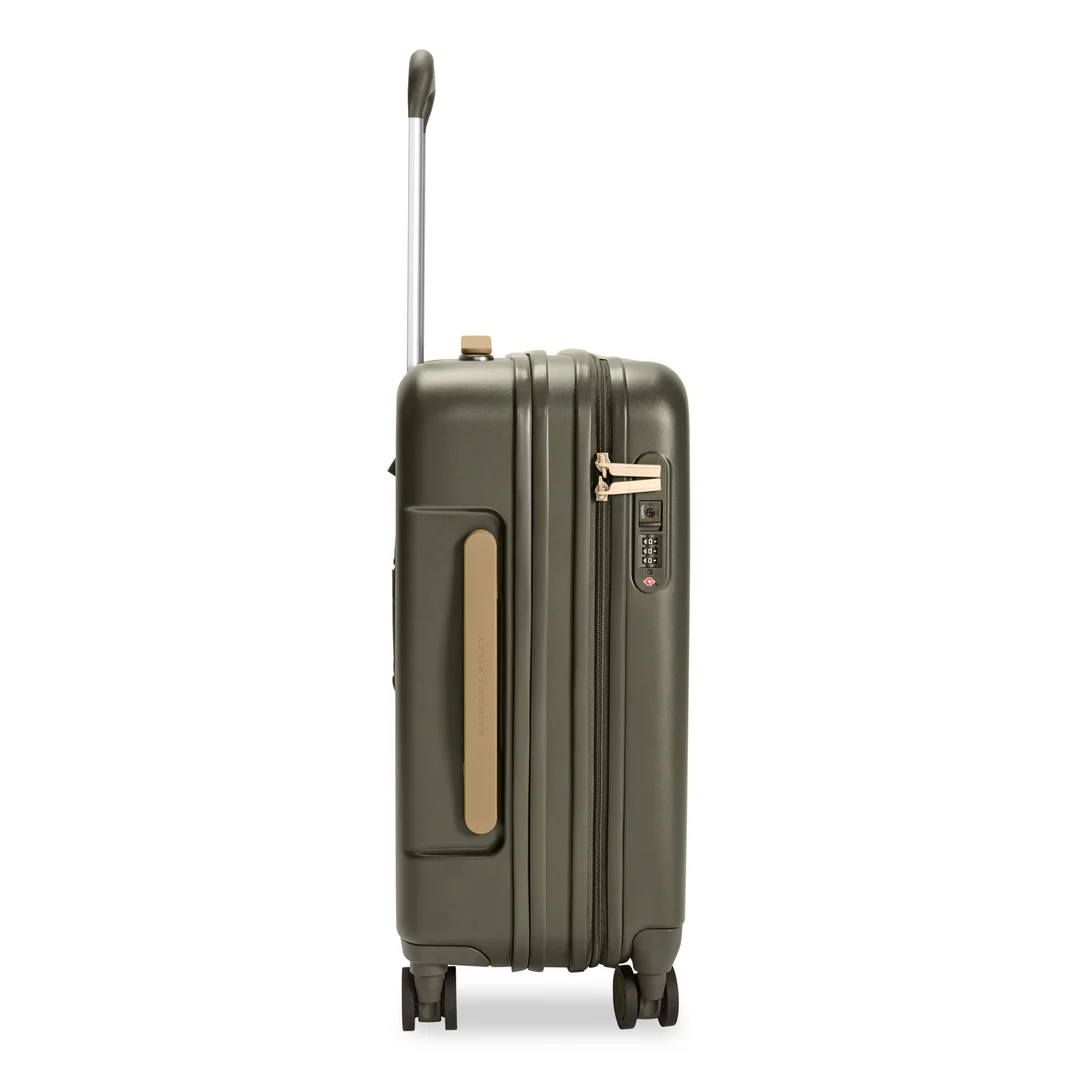 Briggs & Riley Sympatico 3.0 Global Carry-On Expandable Spinner - Olive - Image 7