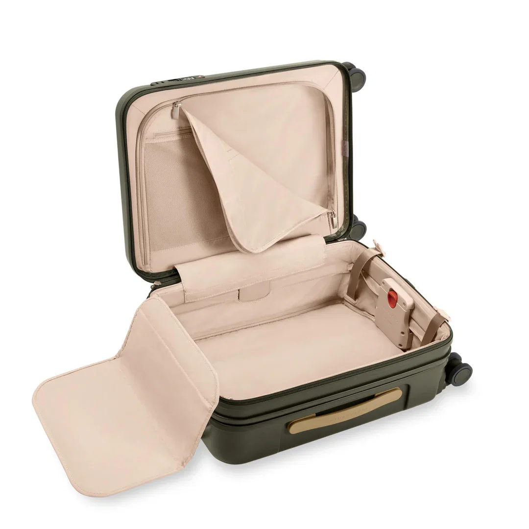 Briggs & Riley Sympatico 3.0 Global Carry-On Expandable Spinner - Olive - Image 9