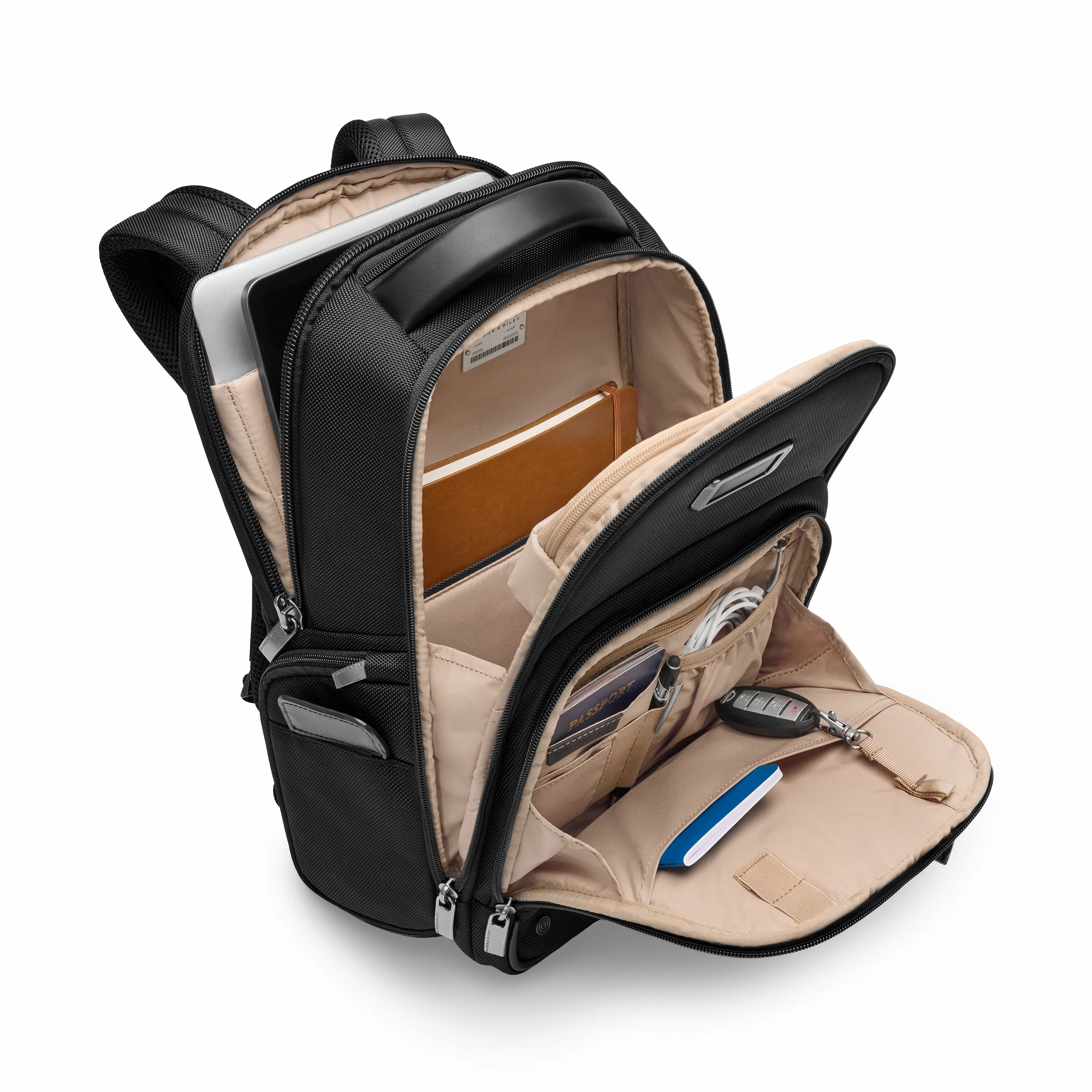 Briggs & Riley @Work Medium Backpack - Black - Image 5