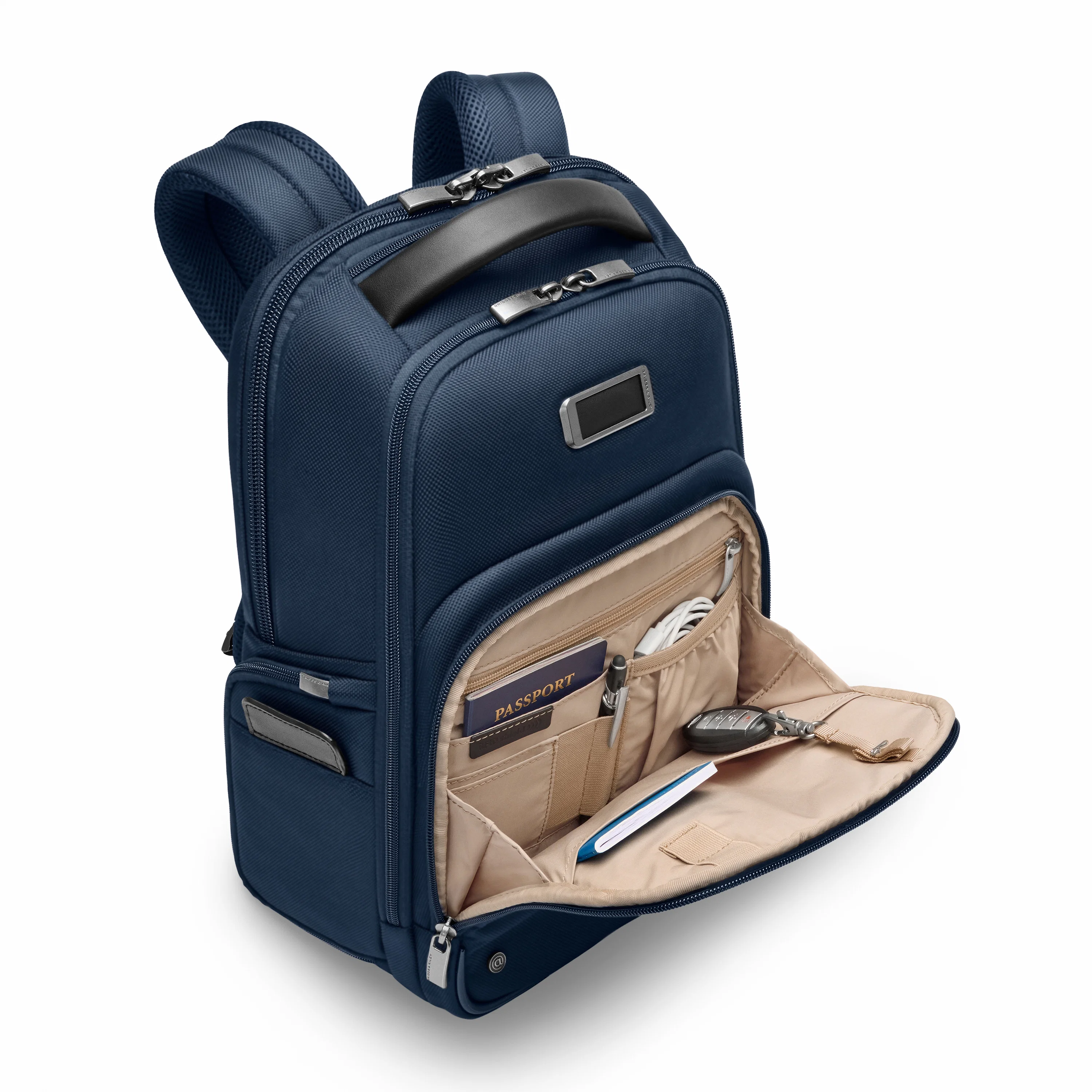 Briggs & Riley @Work Medium Backpack - Navy - Image 4