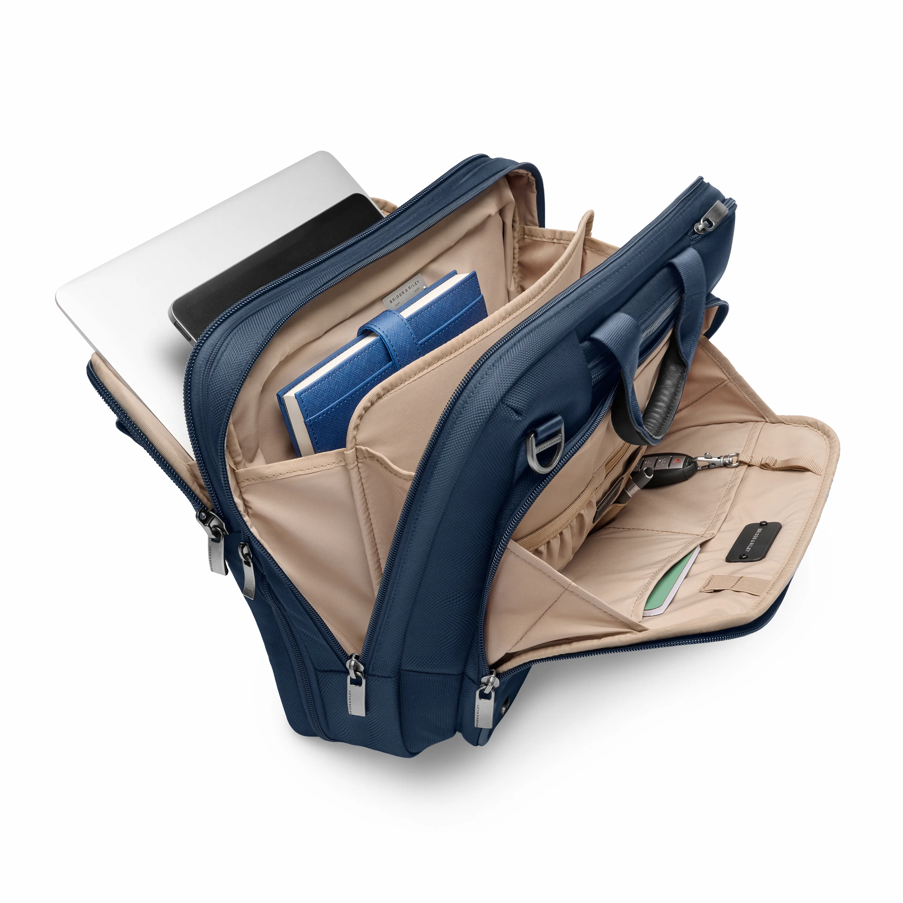 Briggs & Riley @Work Medium Expandable Brief - Navy - Image 4