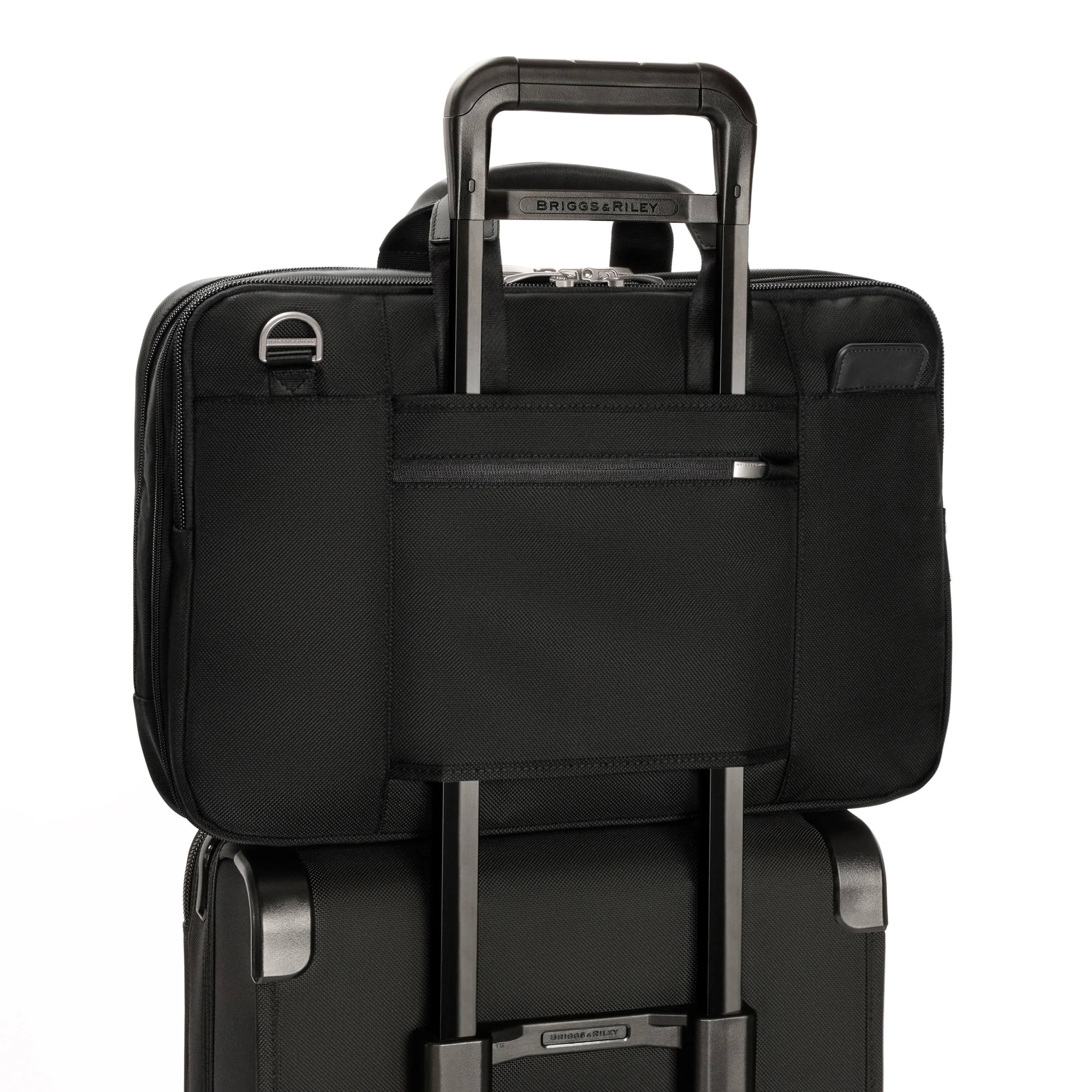 Briggs & Riley @Work Large Expandable Brief - Black - Image 5