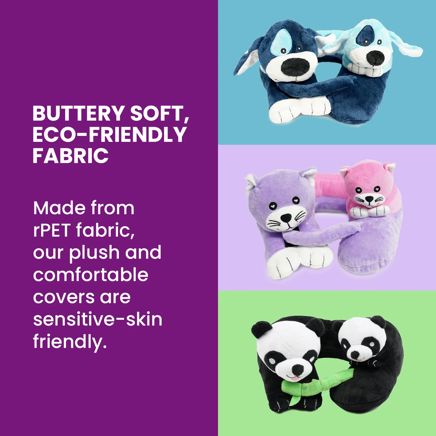 Cabeau Evolution Kids Travel Pillow - Kitty - Image 6
