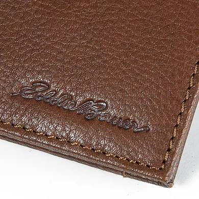 Eddie Bauer Leather RFID Money Clip Wallet w/3 Card Slots - Tan - Image 6