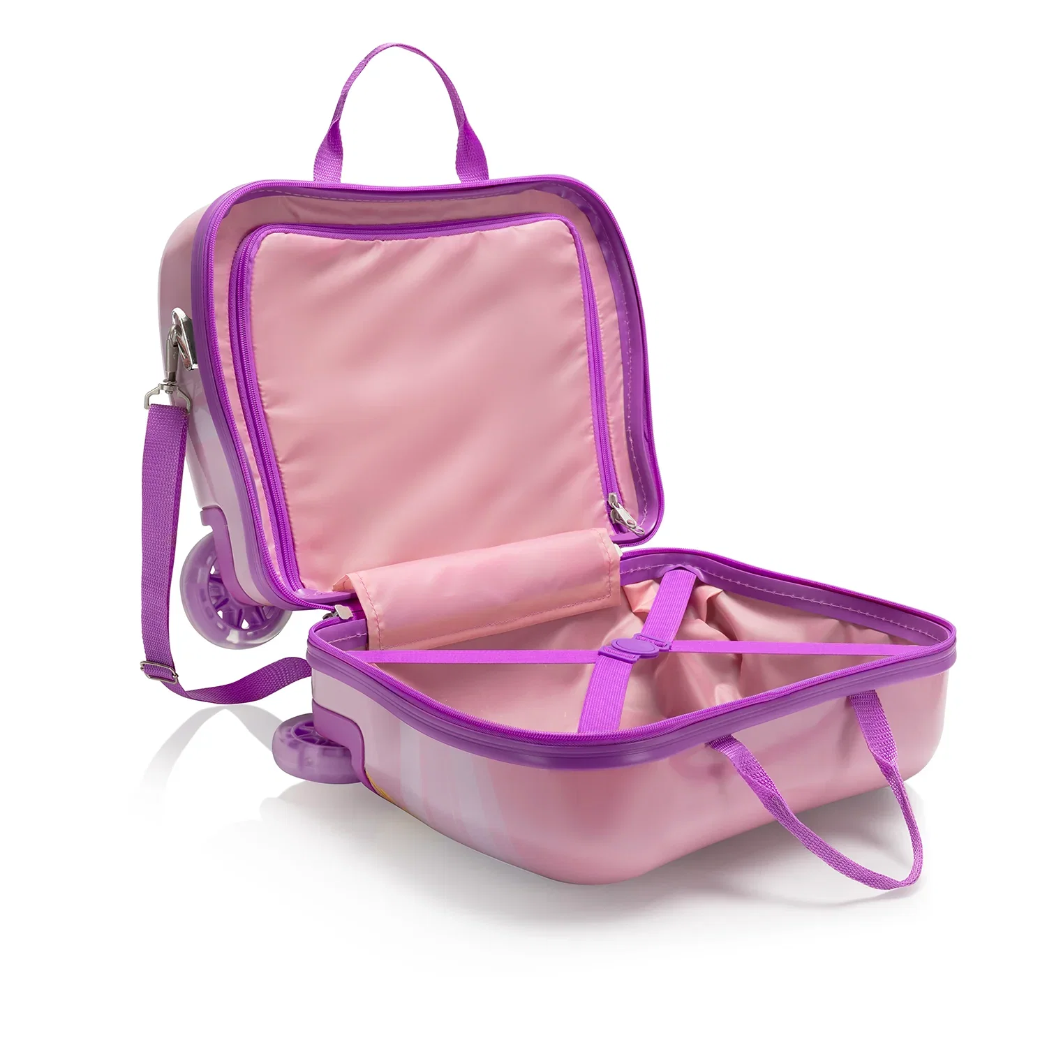 Heys America Royal Carriage Ride-on Luggage with Light-up Wheels - Image 4