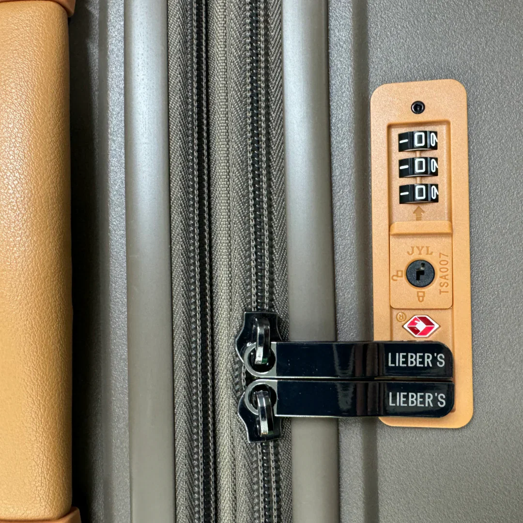 Lieber's Luggage Legacy Expandable 28" Hardside Spinner - Mocha - Image 8