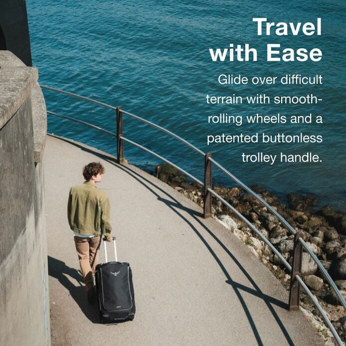 Osprey Daylite Wheeled Duffel 115L - Black - Image 5