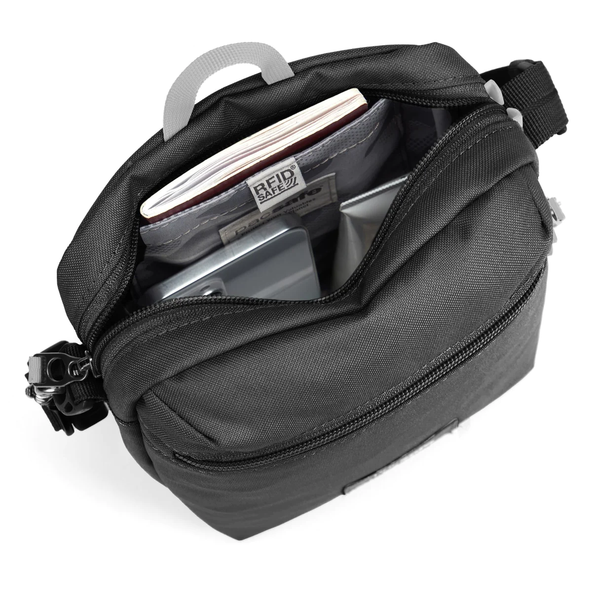 Pacsafe GO Anti-Theft Festival Crossbody - Jet Black - Image 6
