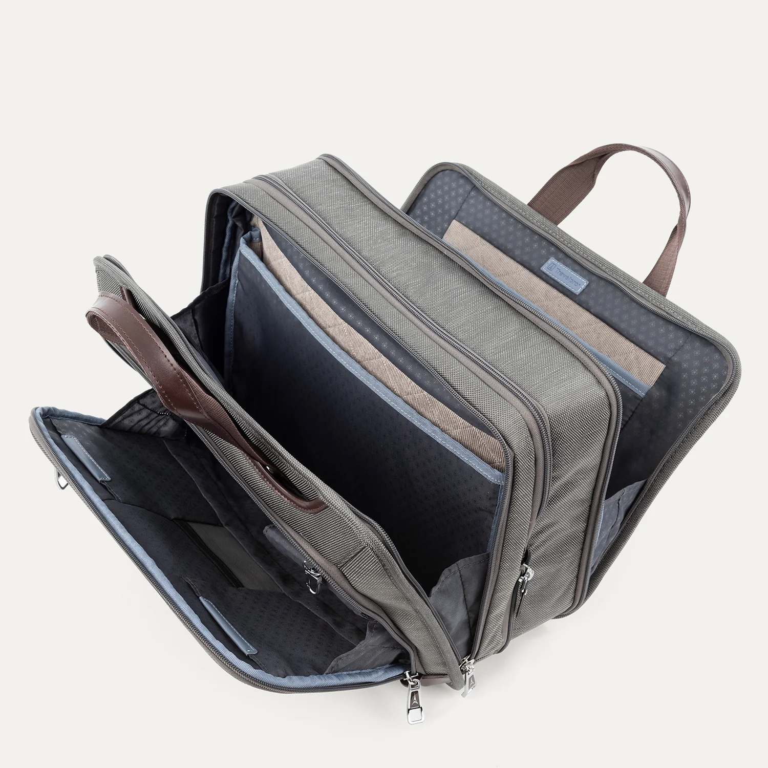 Travelpro Platinum Elite Expandable Business Brief - Vintage Grey - Image 6
