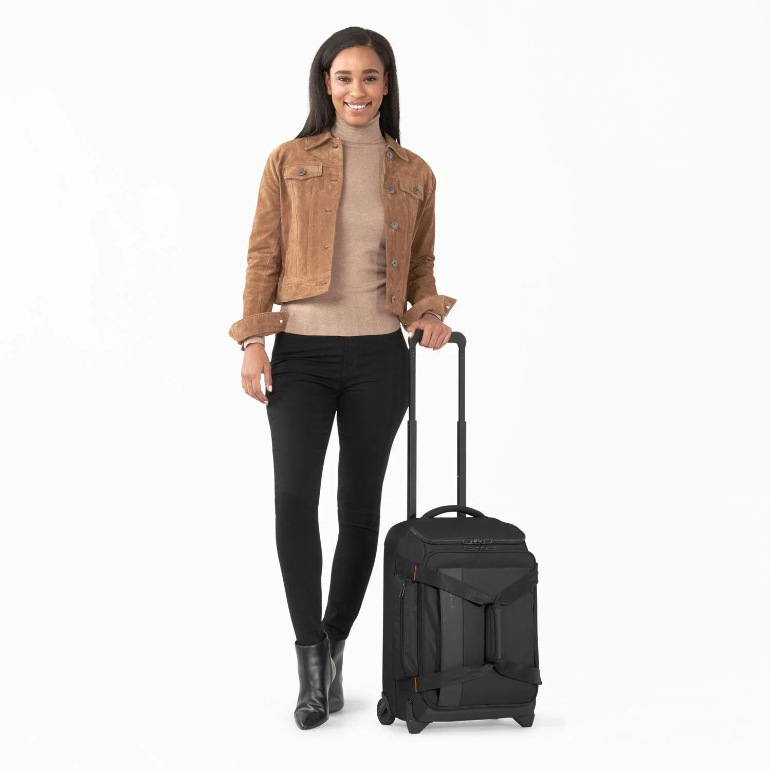Briggs & Riley ZDX International Carry On Upright Duffel – Black - Image 14