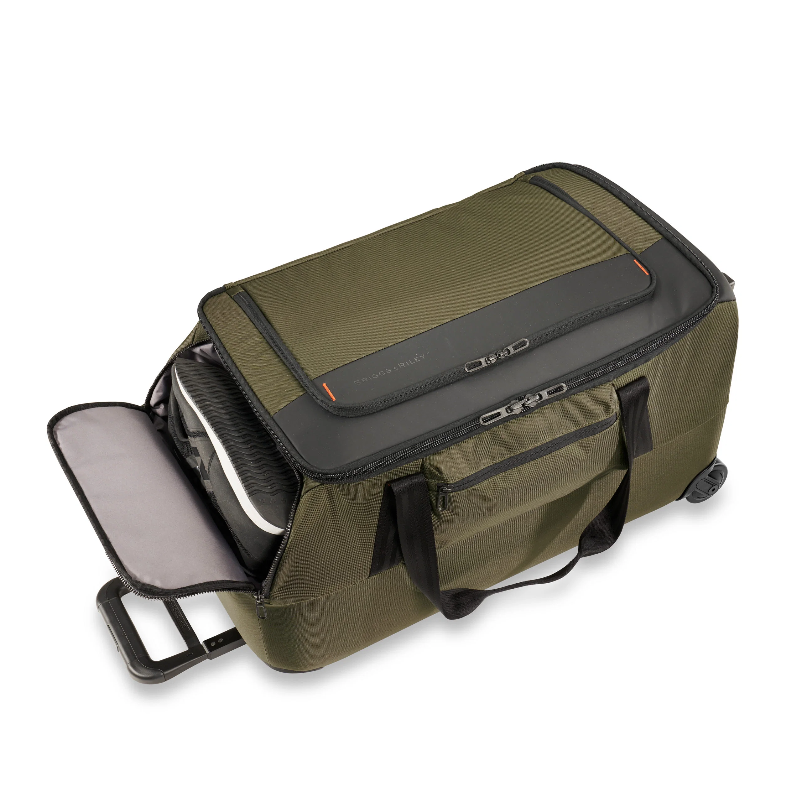 Briggs & Riley ZDX 27" Medium Upright Duffel - Hunter - Image 14