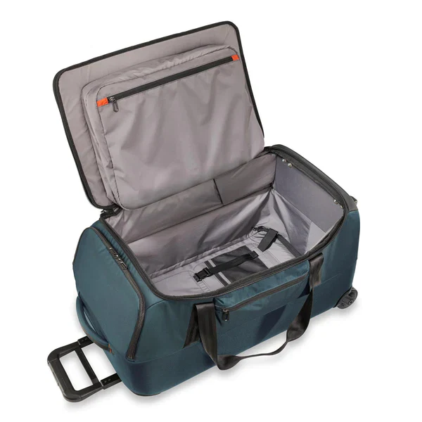 Briggs & Riley ZDX 27" Medium Upright Duffel - Ocean Blue - Image 6