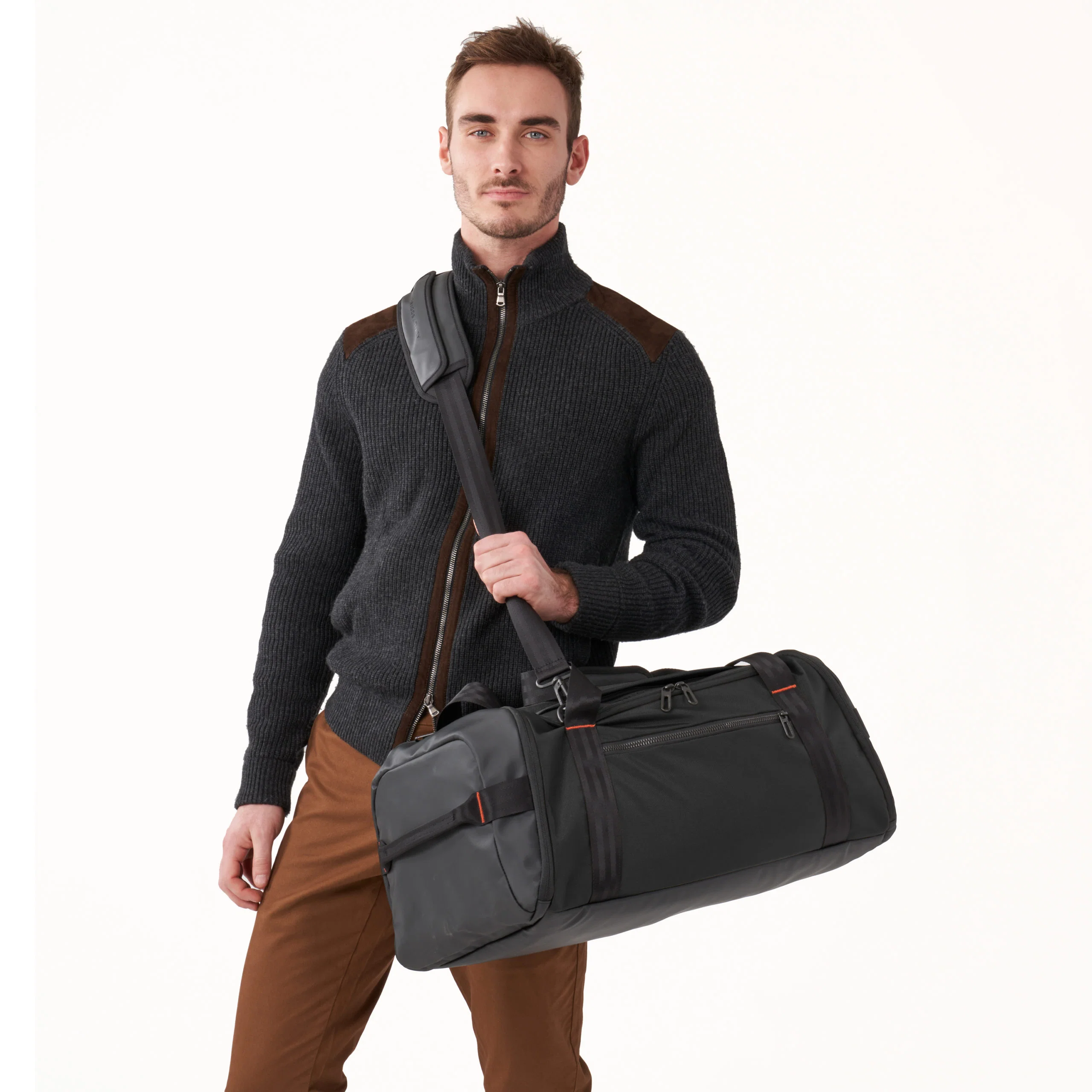Briggs & Riley ZDX Large Travel Duffel - Black - Image 10