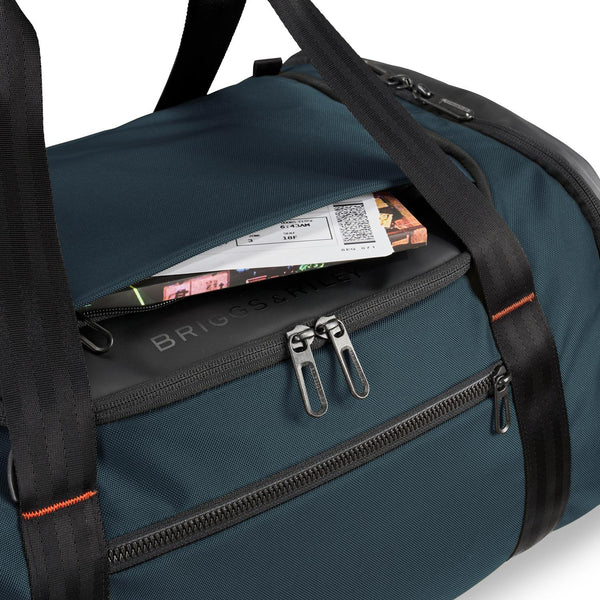 Briggs & Riley ZDX Large Travel Duffel - Ocean Blue - Image 12